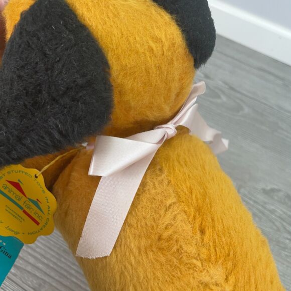 Vintage Animal Fair 18in Floppy Gina Plush Puppy Dog Stuffed Animal with TAGS - Picture 7 of 12